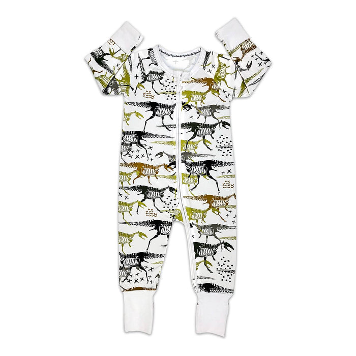 Dinosaur Skeletons Baby Pajamas