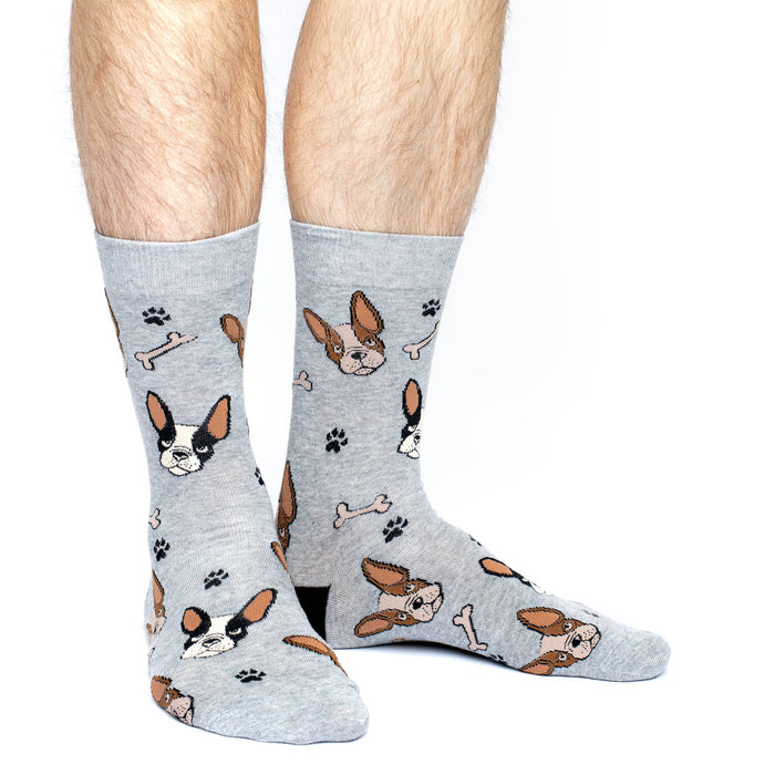 Men's French Bulldog Socks