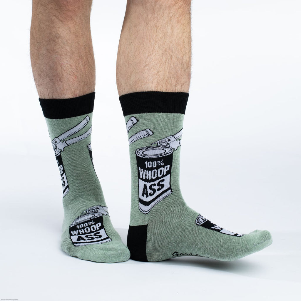 Men's A Can of Whoopass Socks – Good Luck Sock