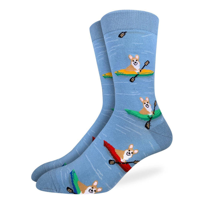 Men's Corgi Kayaking Socks