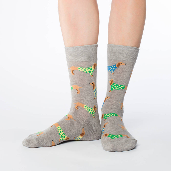 Women's Wiener Dog Socks