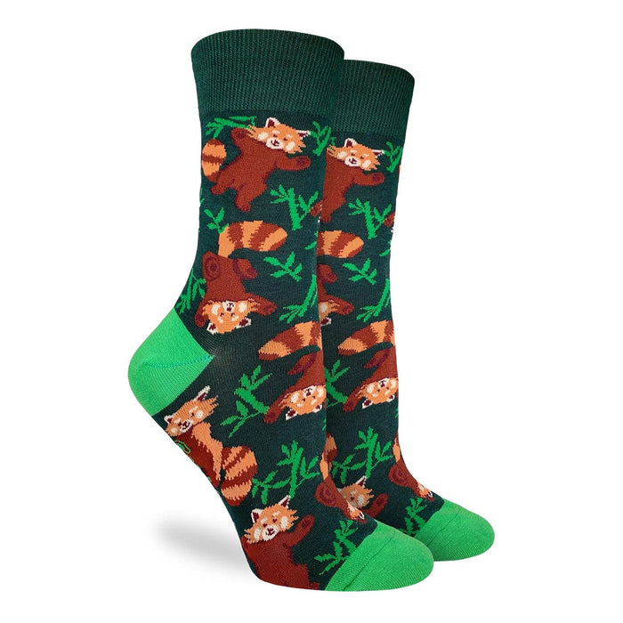 Women's Playful Red Pandas Socks