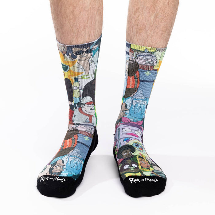 Men's Rick and Morty, Characters Socks