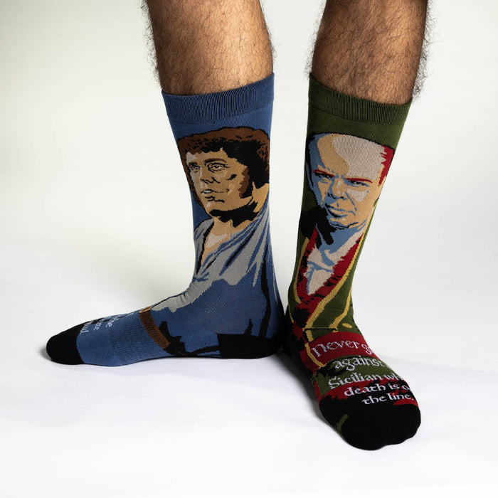Men's The Princess Bride, Vizzini & Fezzik Socks