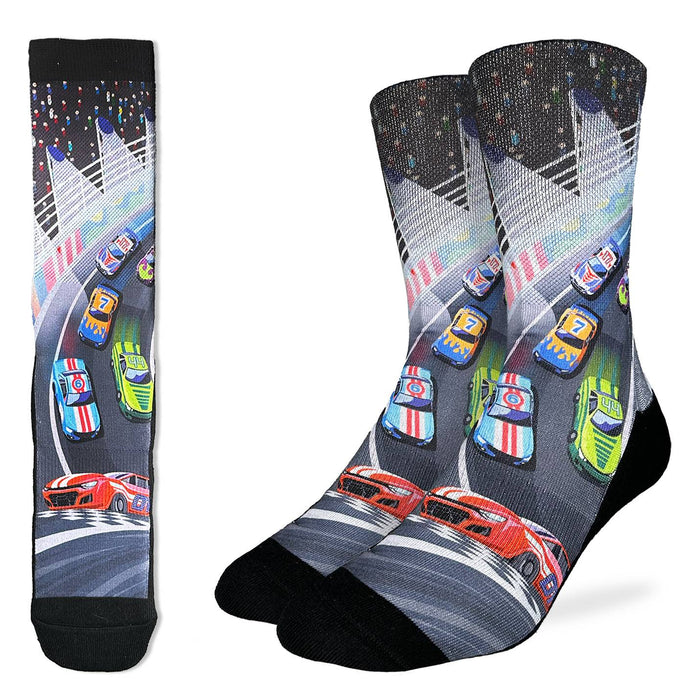 Men's Stock Car Auto Racing Socks