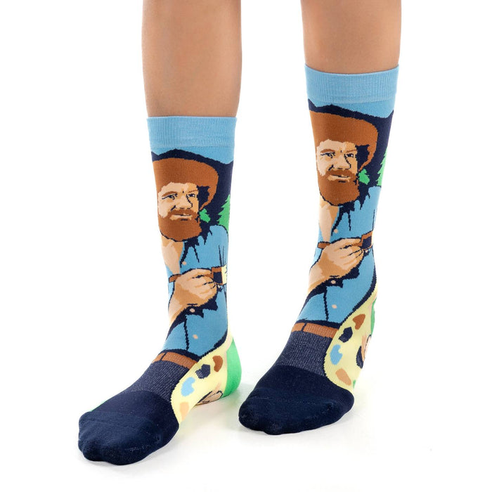 Women's Bob Ross, Exploring Color Palettes Socks