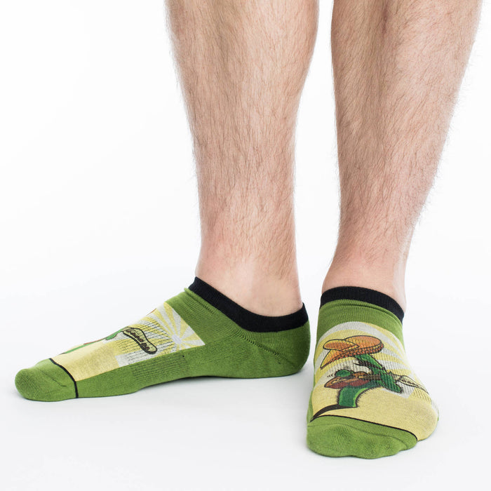 Men's Cactus Guitar Ankle Socks