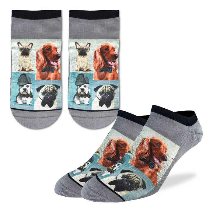 Men's Dashing Dogs Ankle Socks