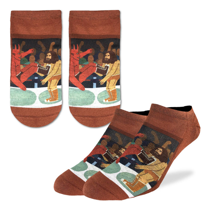 Men's Wrestling Good vs. Evil Ankle Socks