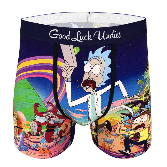 Men's Rick and Morty Run Away! Underwear