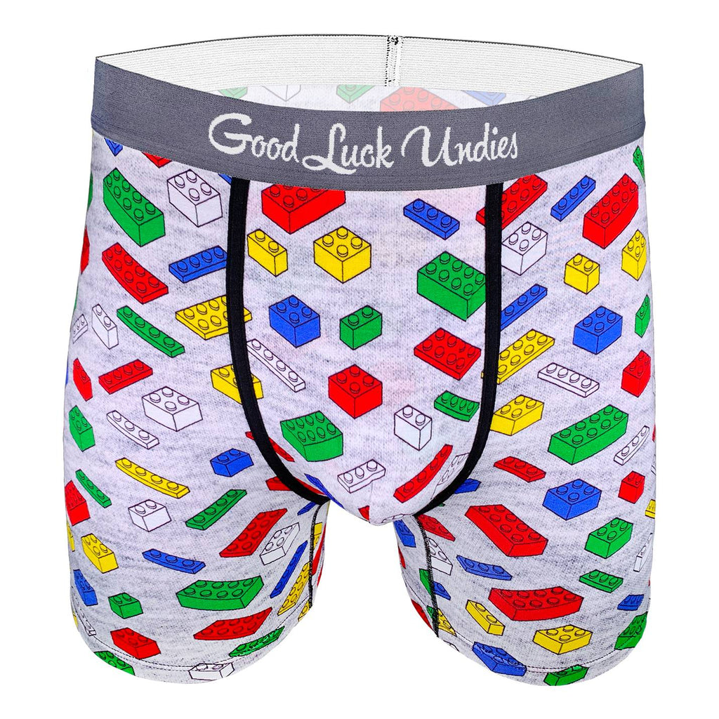 Good Luck Undies Pickles Boxer Briefs Undies No Chafe Anti Roll Waistband  XL - www.