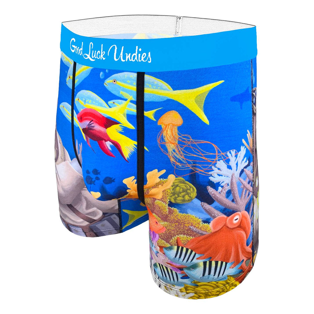 Men's Scuba Diving Underwear Good Luck Sock