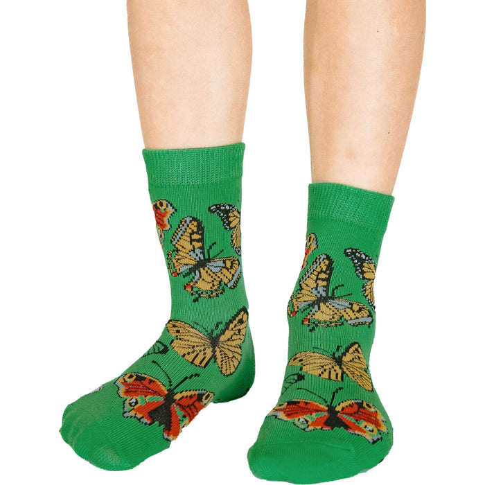 Butterflies, Hedgehogs and Ladybugs Kids Socks