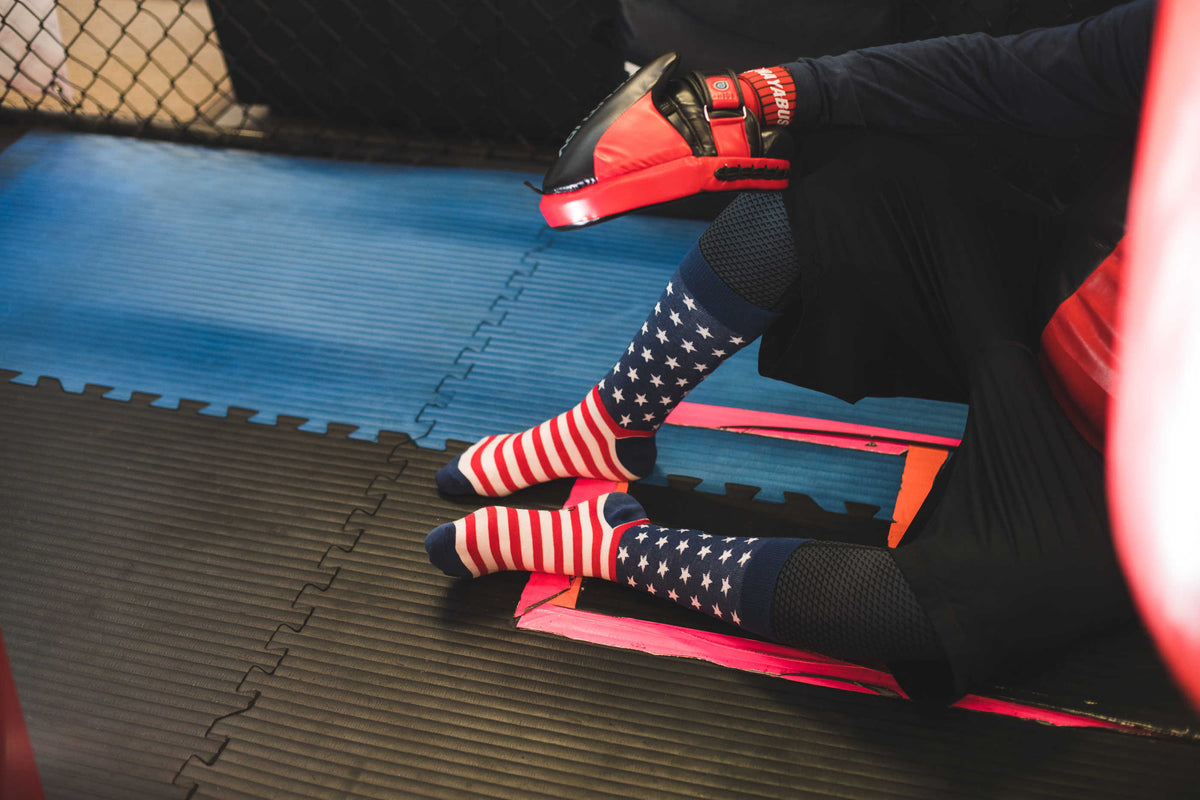 Men's American Flag Socks
