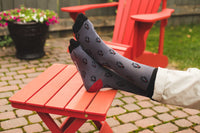 Men's Grey Penguin Socks