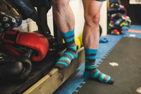 Men's Aqua Shark Week Socks