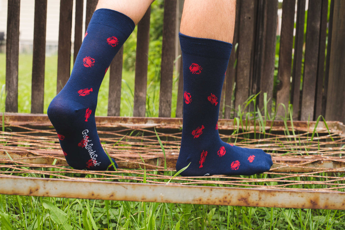 Men's Lobster & Crab Socks