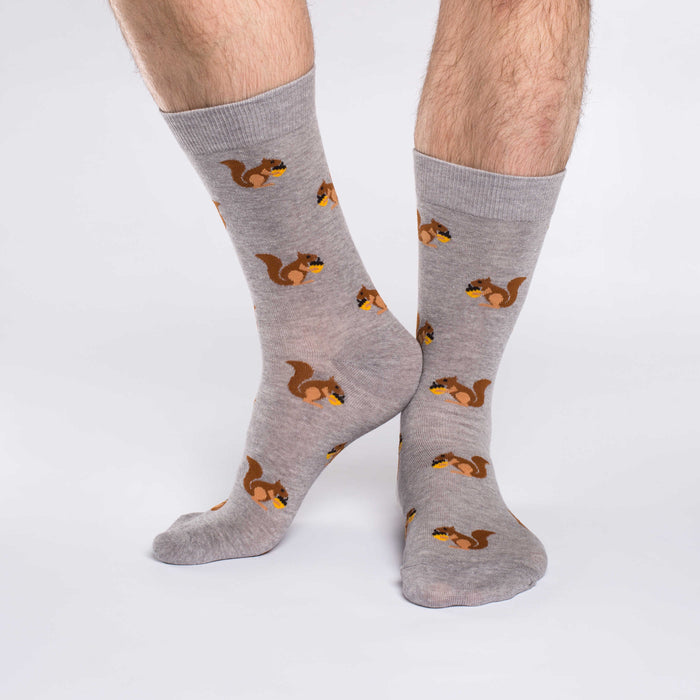 Men's Big & Tall Squirrel Socks