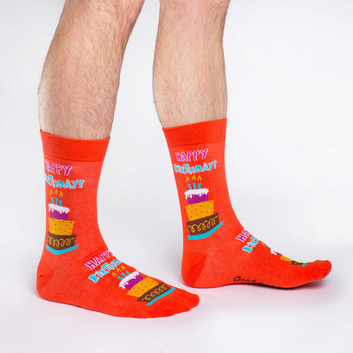 Men's Happy Birthday Socks