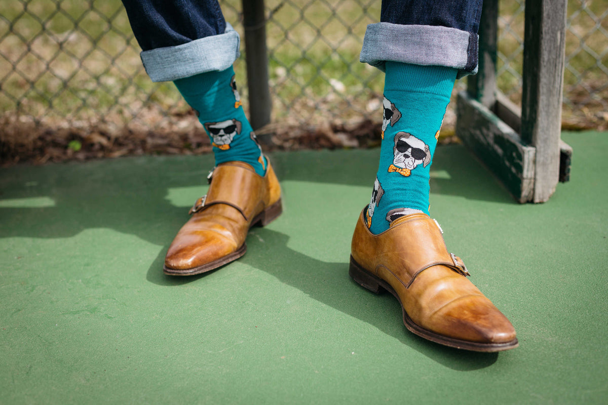 Men's Dapper Dog Socks