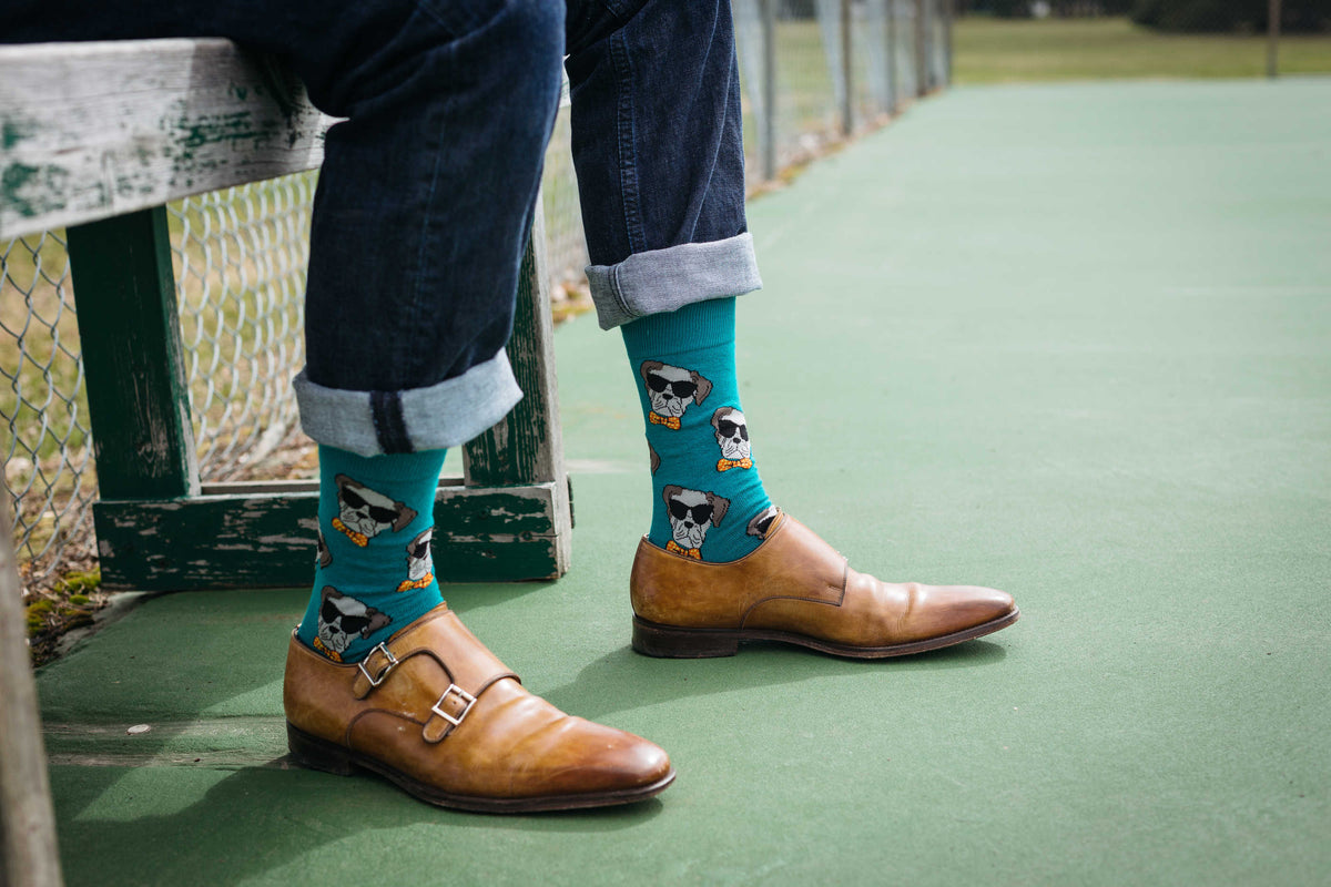 Men's Dapper Dog Socks