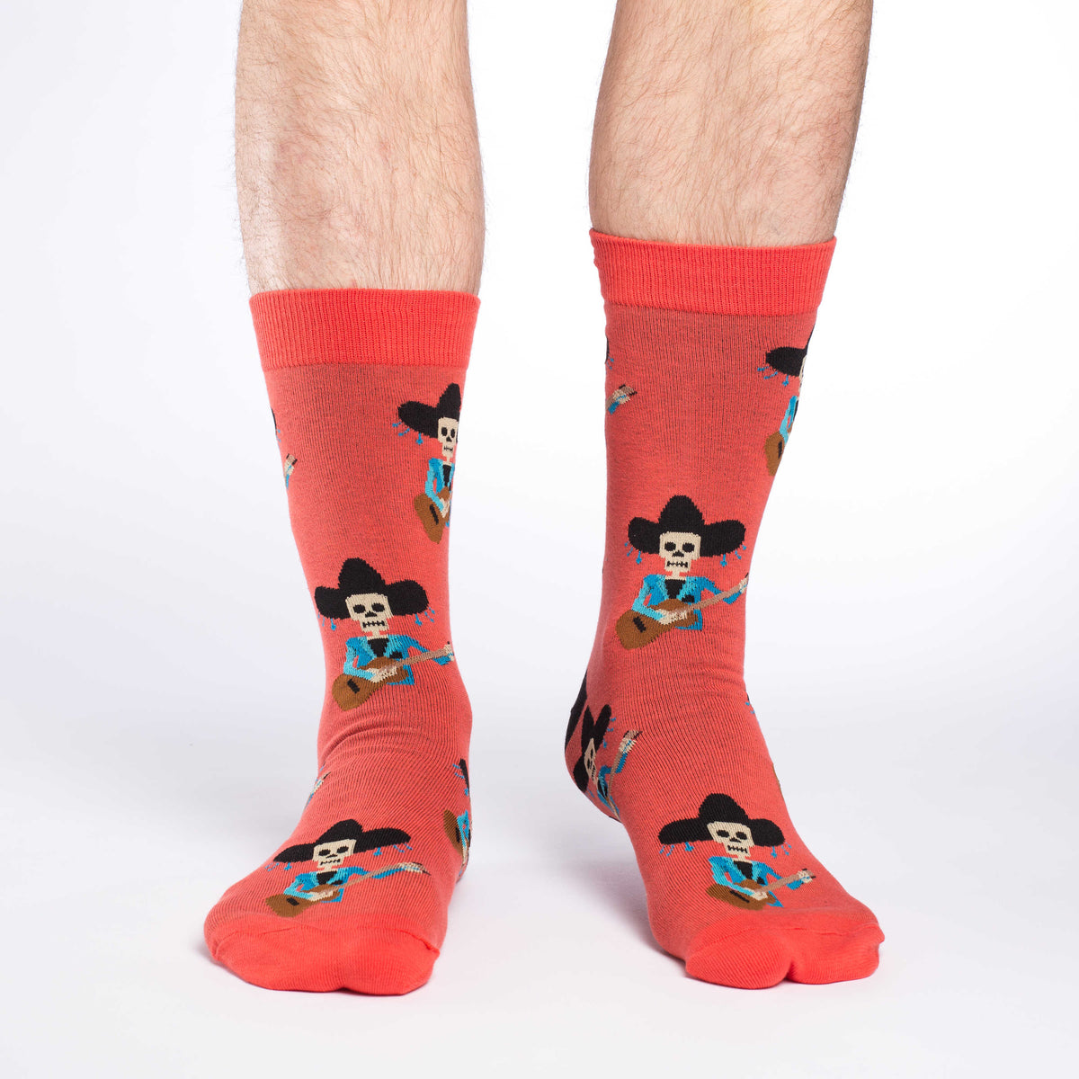 Men's Mariachi Skeleton Socks