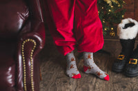 Men's Gingerbread Christmas Socks