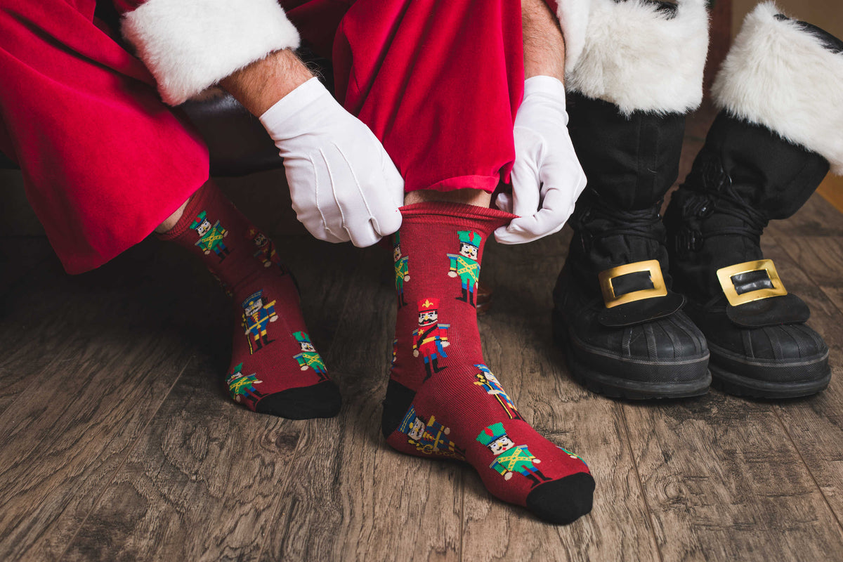 Men's Nutcracker Christmas Socks