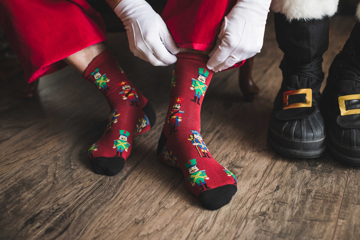 Men's Nutcracker Christmas Socks