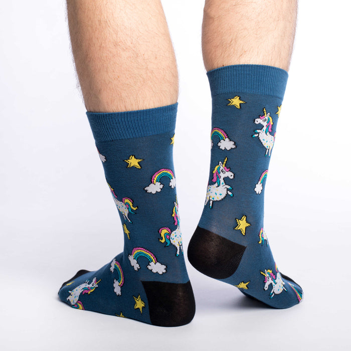 Men's Big & Tall Unicorns Socks