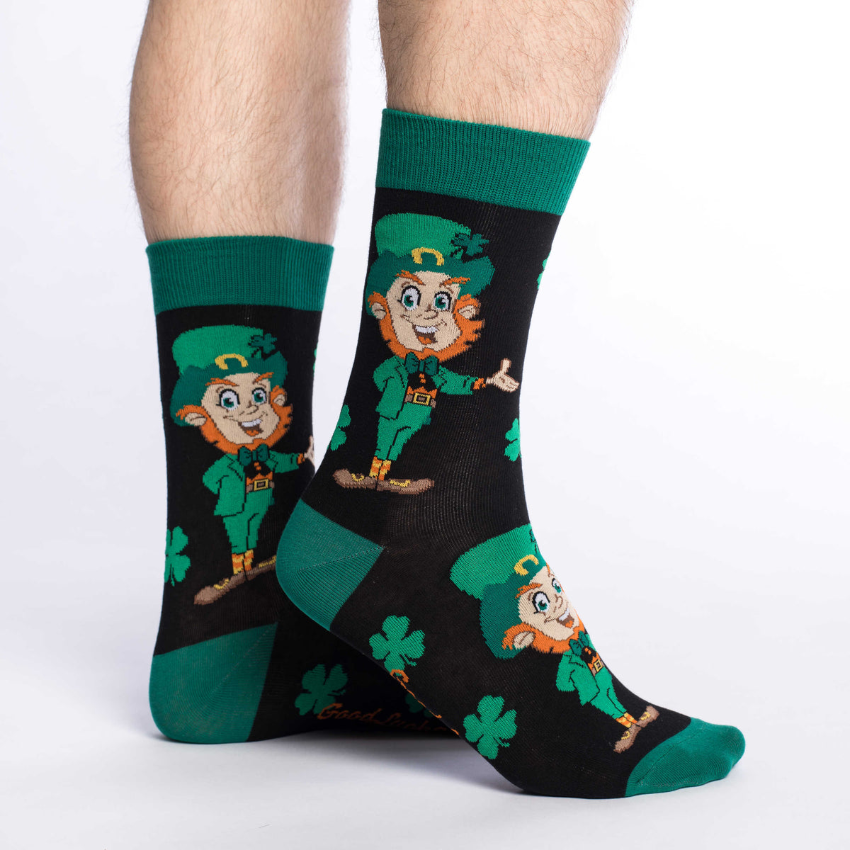 Men's Saint Patrick's Day Leprechaun Socks