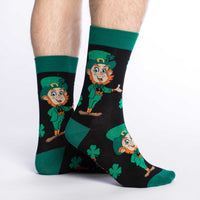 Men's Saint Patrick's Day Leprechaun Socks