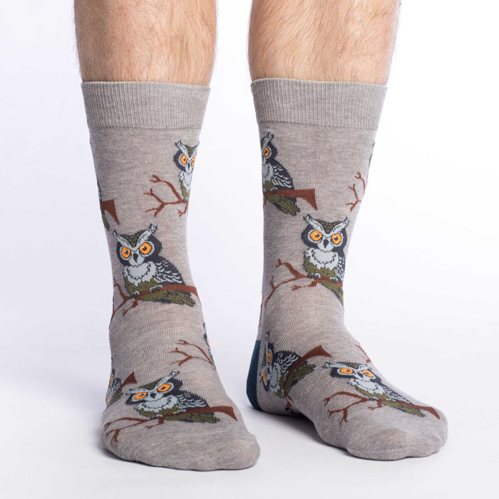 Men's Perching Owls Socks