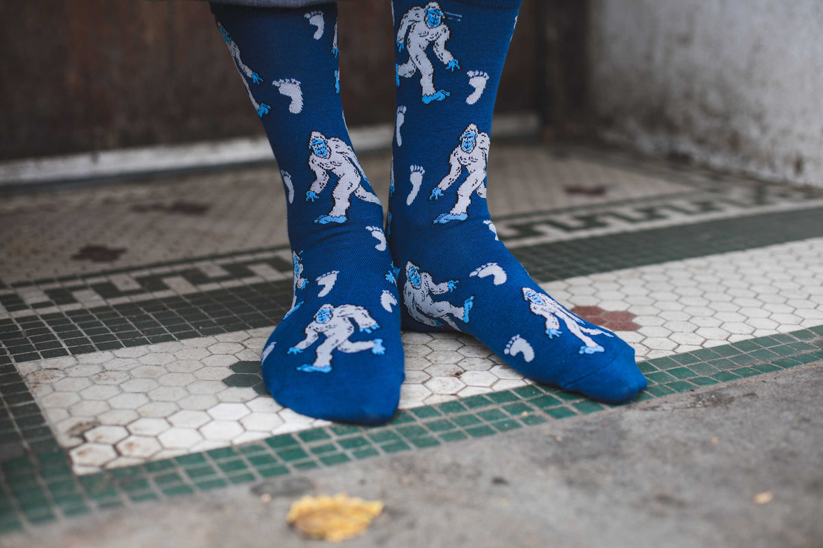 Men's Big & Tall Yeti Socks
