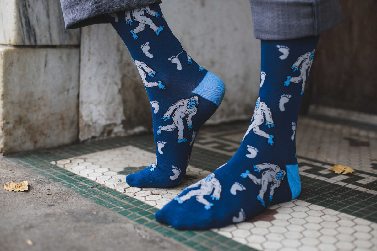 Men's Big & Tall Yeti Socks
