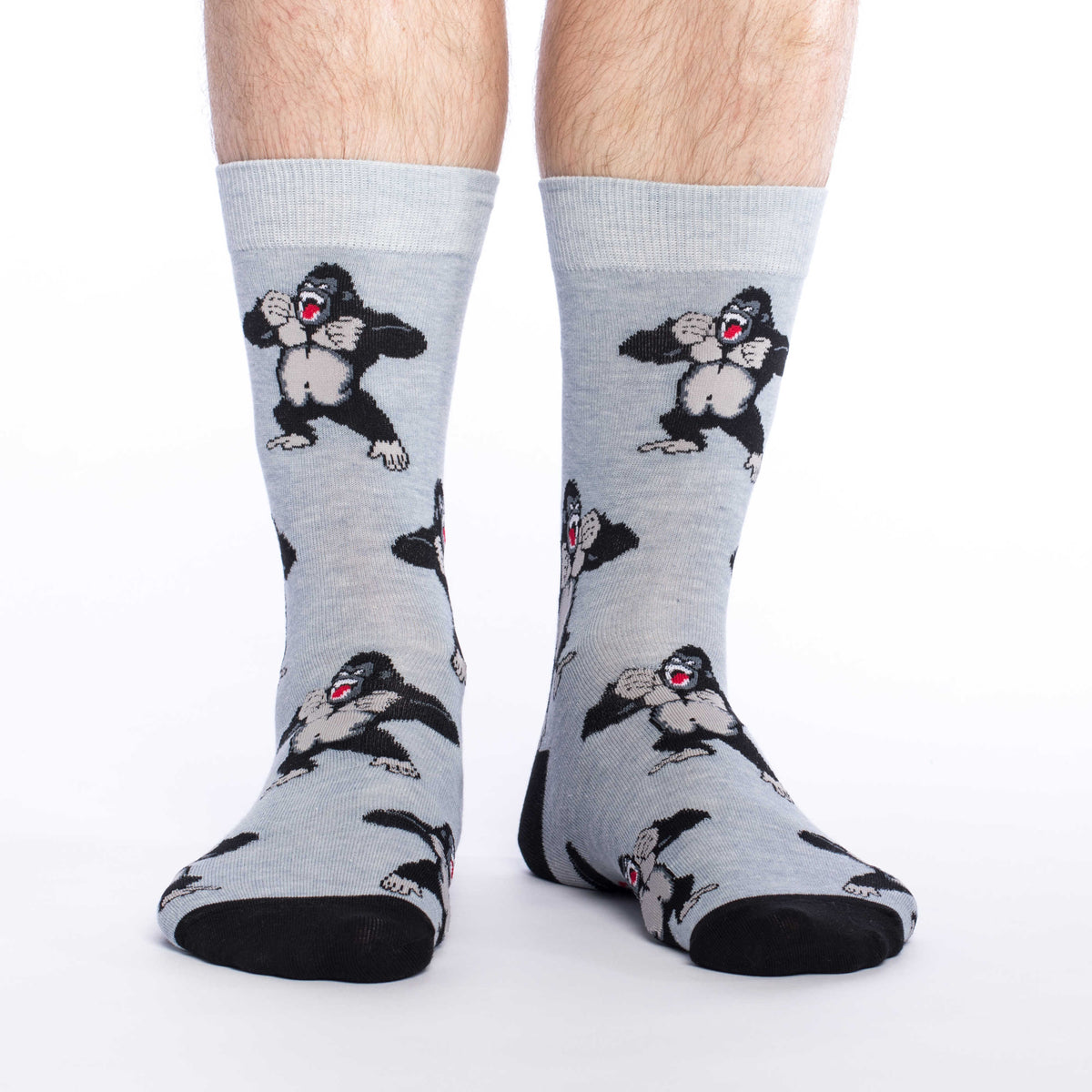 Men's Big & Tall Gorilla Socks