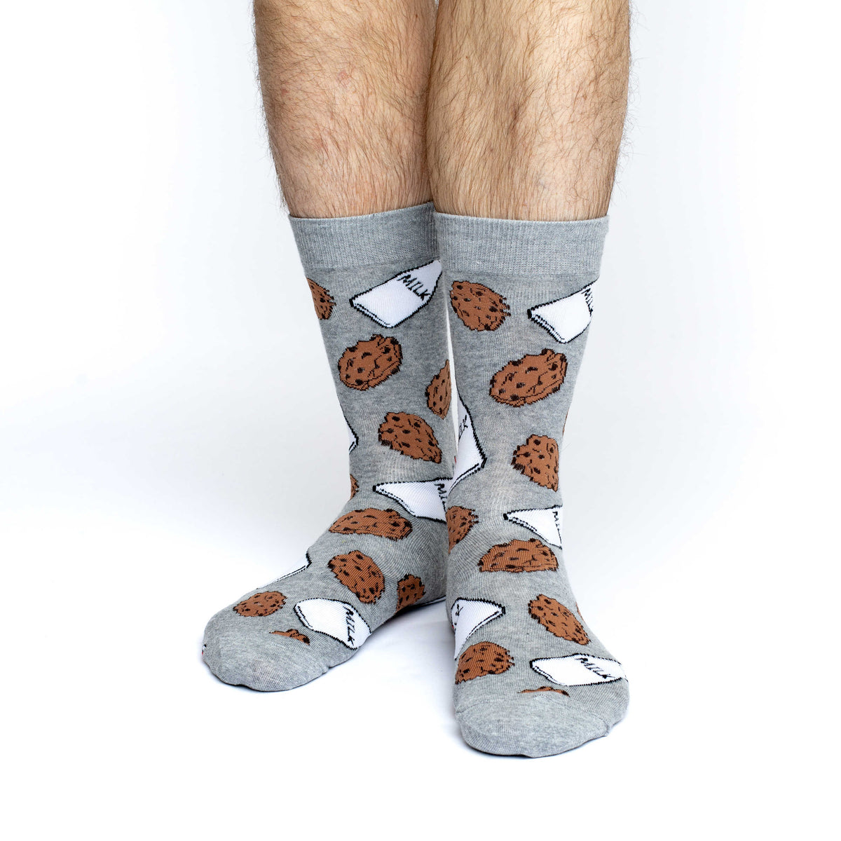 Men's Big & Tall Milk & Cookies Socks