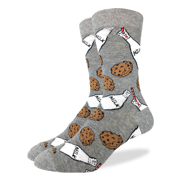 Men's Big & Tall Milk & Cookies Socks