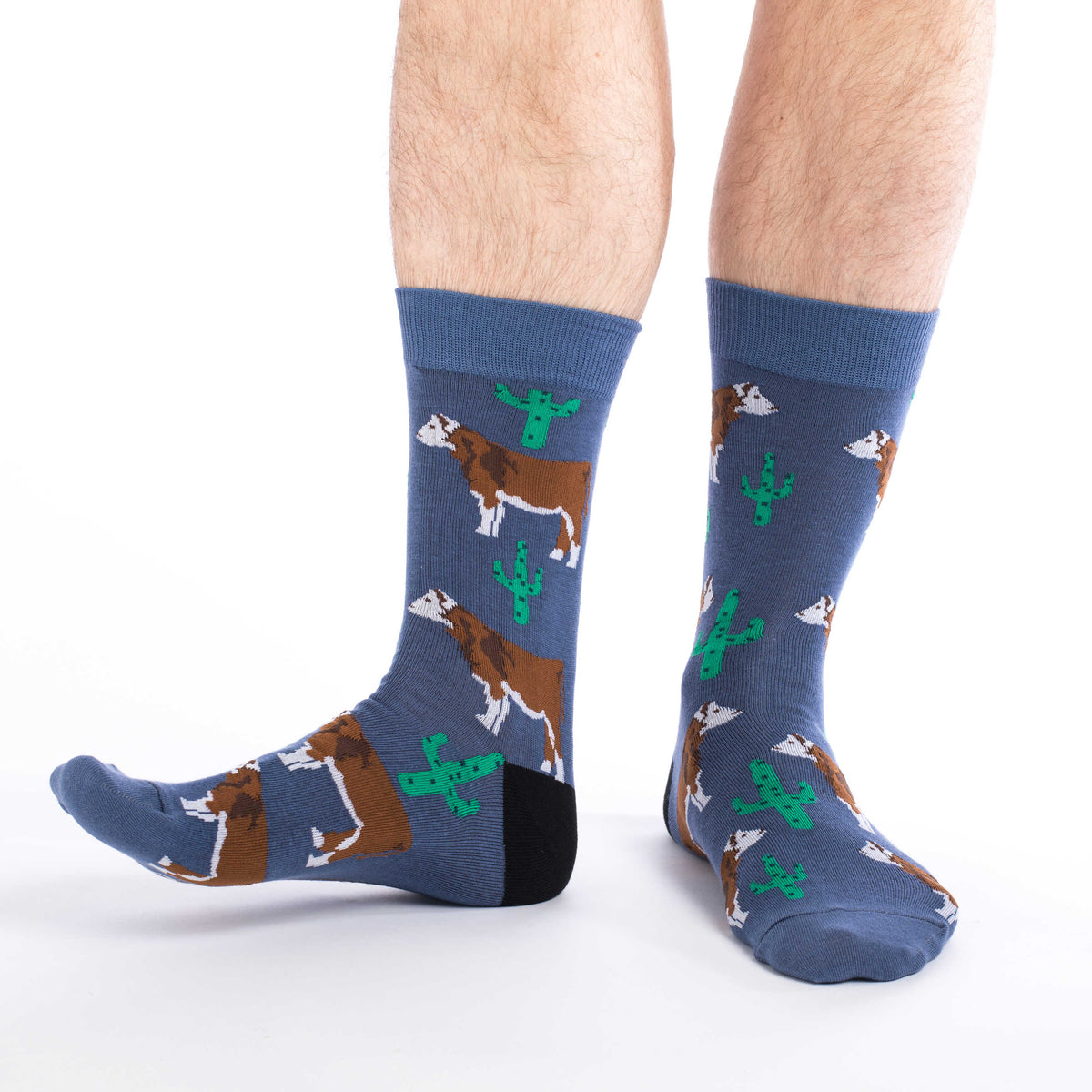 Men's Cactus Cow Socks