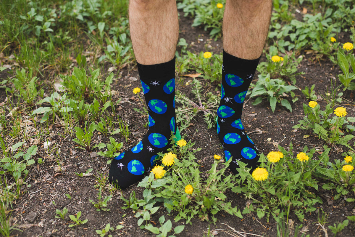 Men's Planet Earth Socks