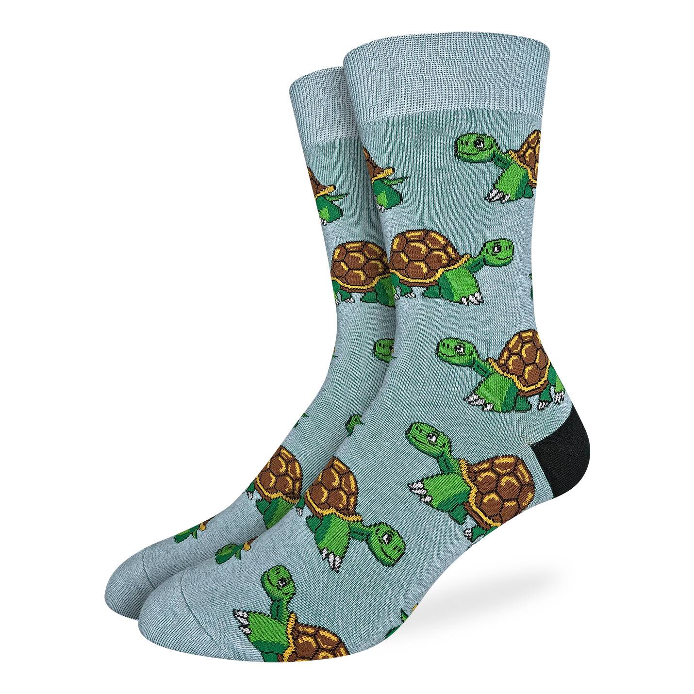 Men's Turtle Socks | Designed in Canada – Good Luck Sock