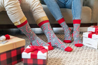 Men's Candy Cane Christmas Socks