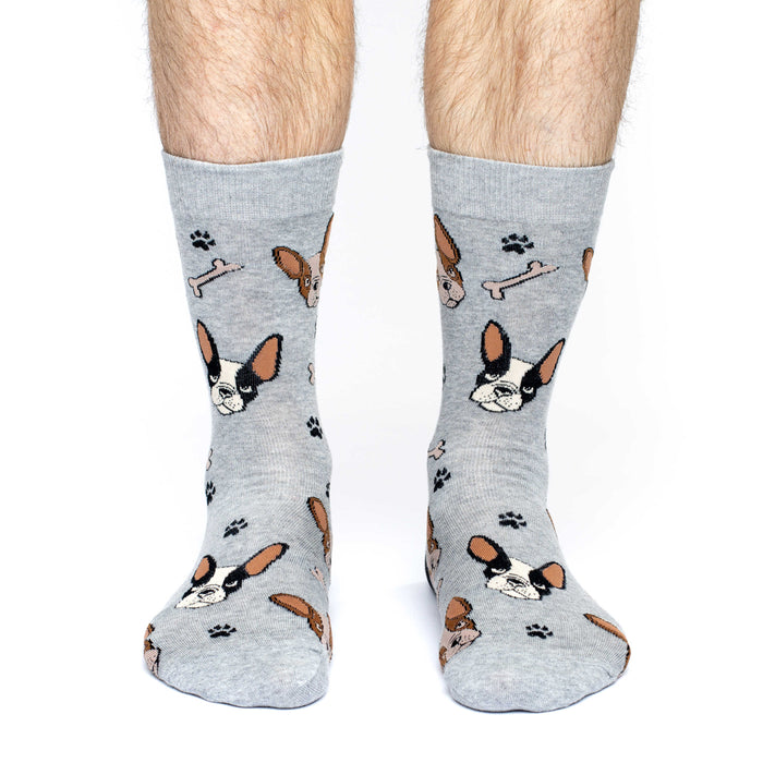 Men's French Bulldog Socks