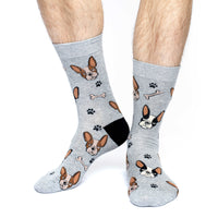 Men's French Bulldog Socks