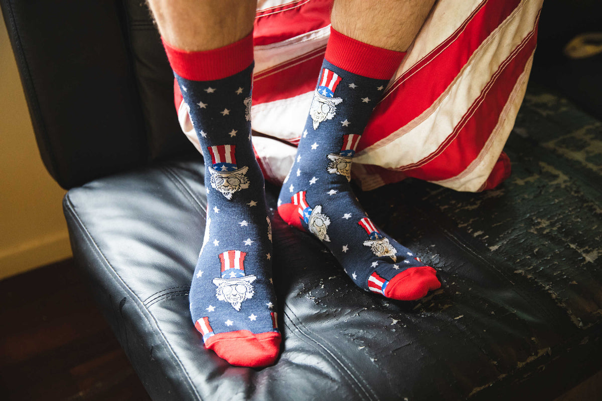 Men's Cool Uncle Sam Socks