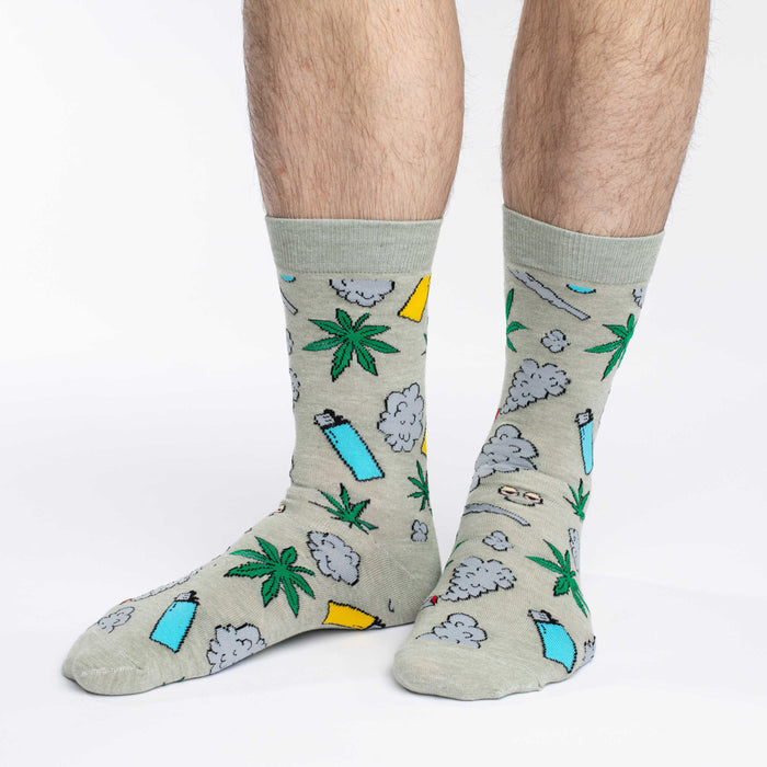 Men's Stoned Marijuana Socks