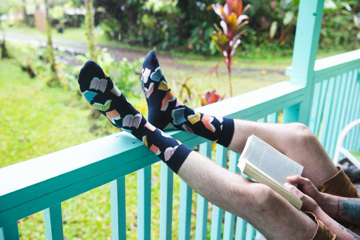 Men's Flying Books Socks