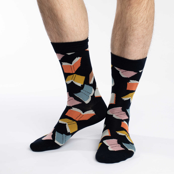 Men's Flying Books Socks