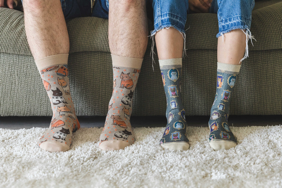 Men's Sweater Cats Socks