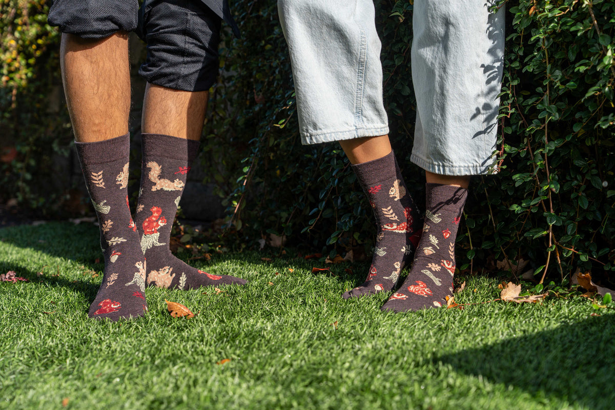 Women's Woodland Squirrel Socks